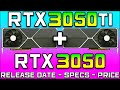 RTX 3050 Ti & RTX 3050 New Leaks! Specs, Price & Release Date