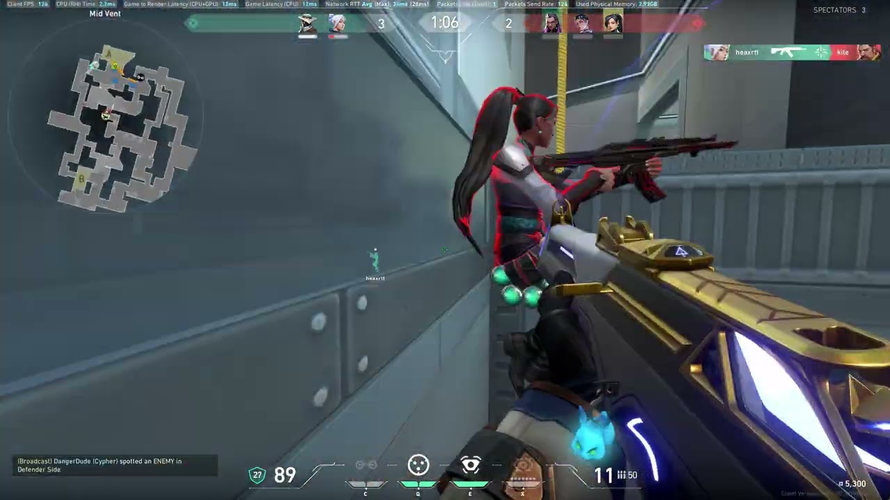 Cypher is the Valorant Ninja