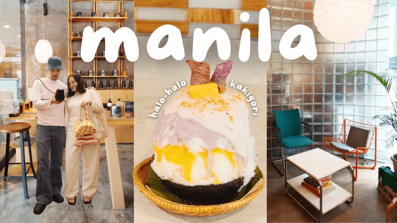 Manila Vlog 🇵🇭 Cafe Hopping, Azuki Toyo, Where to Eat + Local Brands & Shopping