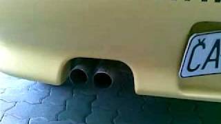Geo Storm 1,8 GSI  -sound-   Limited edition 16V 150 hp Geo Storm Engine Sound