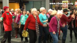 Lifemark Flash Mob: The World's Oldest Flash Mob