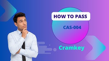 How To Pass CAS-004 with cramkey @cramkeyofficial