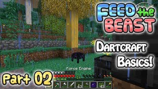 HermitCraft FTB Unleashed Part 02: Dart(craft)ing Around!
