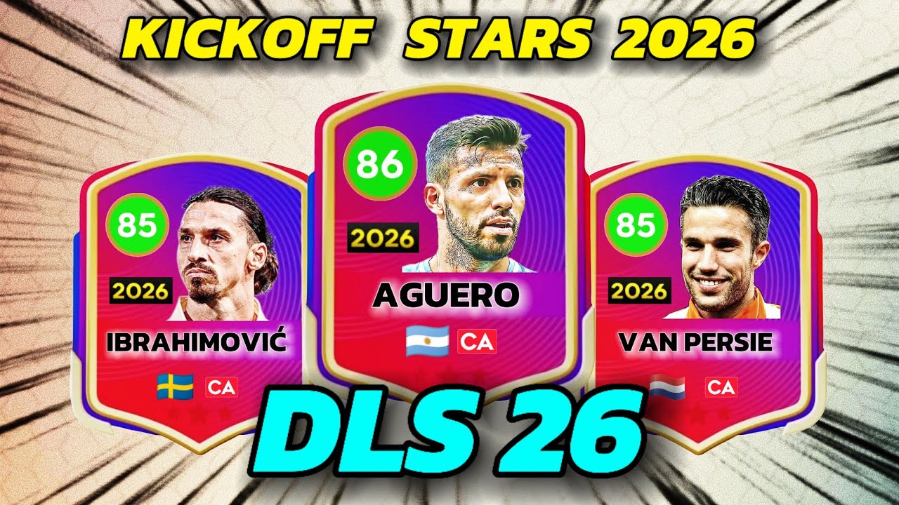 DLS 26 | NOVOS JOGADORES " KICKOFF STARS " NOVO EVENTO NO DLS 26 😱 ( PREDICT) 🔥❤️
