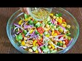 Vegetables Salad Recipe | High Protein Chickpea Salad