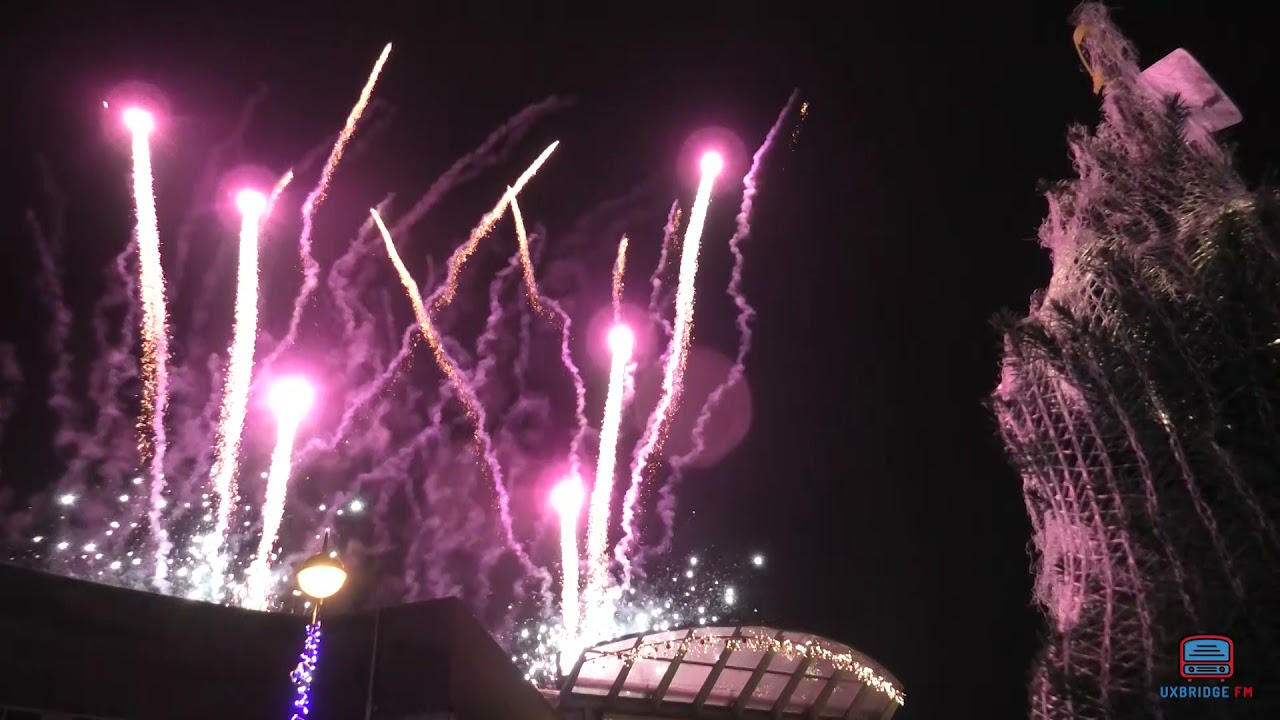 Uxbridge Christmas lights switch on November 2021 YouTube