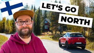 I went on a 4 day road trip from Germany to Lapland (Finland).