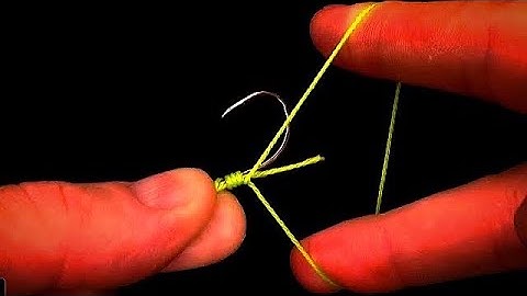 buộc lưỡi mù | móc câu không có lỗ . hướng dẫn tóm lưỡi câu mù dễ dàng , đẹp ,chắc và nhanh nhất