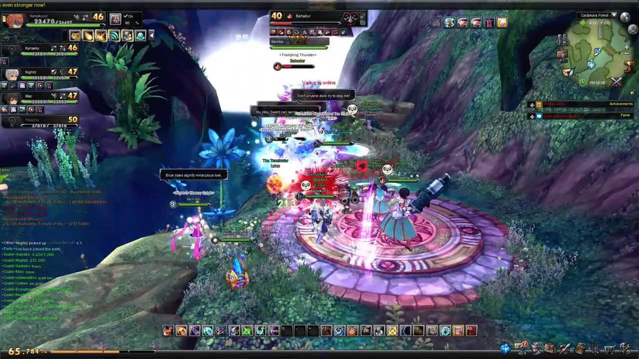 Aura Kingdom (Beta) - Bahadur Eidolon Battle Gameplay [World]