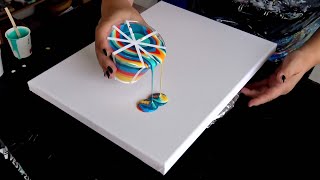 : Two Streams of PaintDouble the Drama!  Must-See Acrylic Pouring Hack