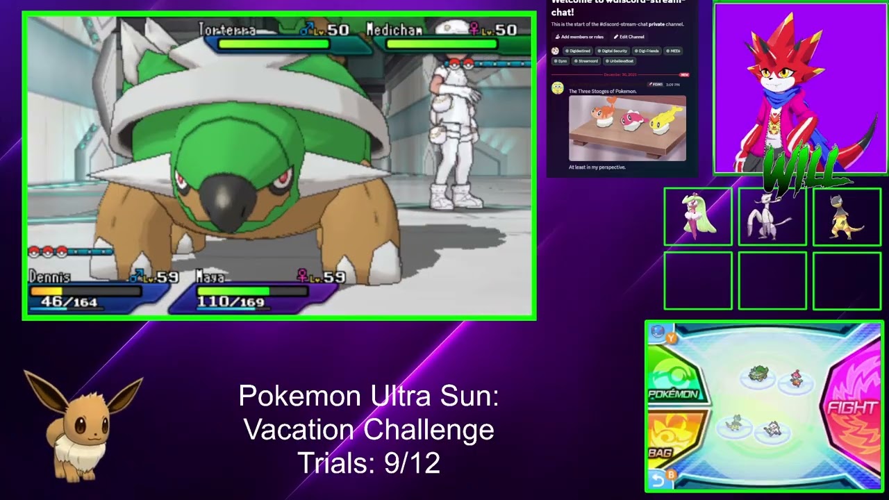 The Final Discord Stream of 2025! Onwards, to Alola! | Pokemon Ultra Sun: Vacation Challenge #6