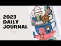DAILY JOURNAL 2023 | May Title Page + March Flip Through