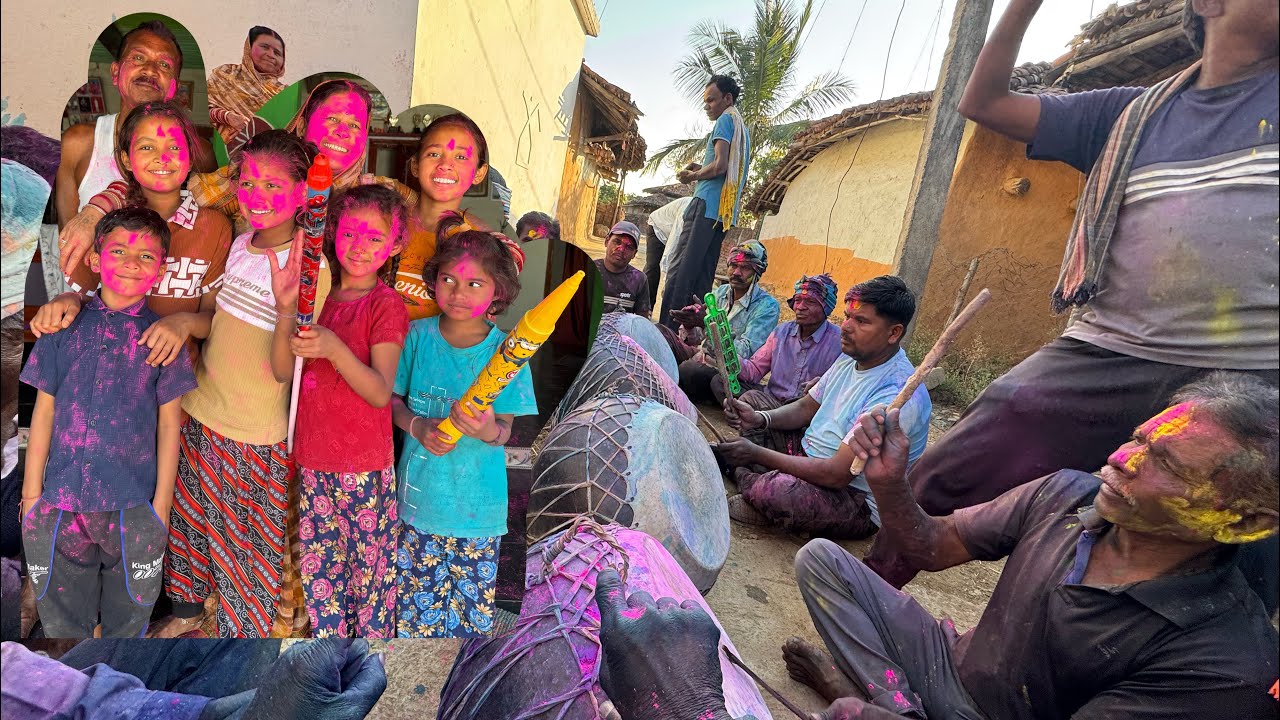 हमर गाँव के होली 😁🤘