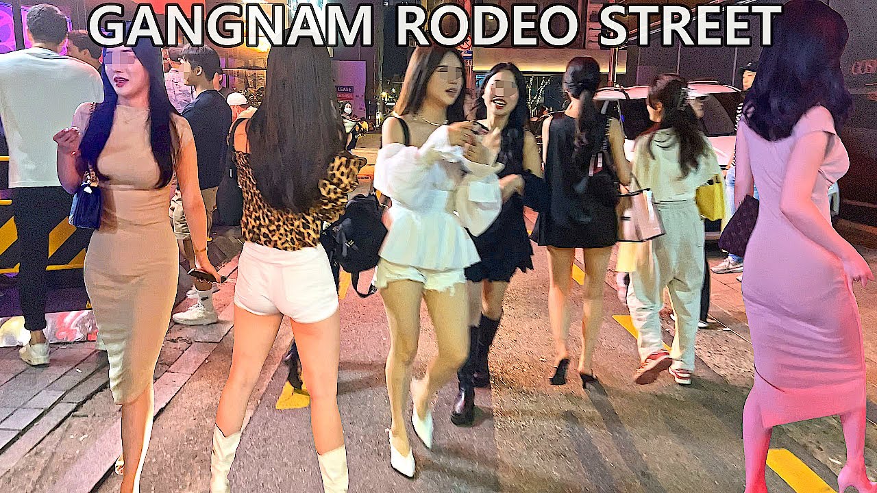 [4K 패셔너블한 압구정 로데오 거리 😎😎😎]- 역시 압구정 로데오 거리는 화려하고 멋지네요👍👍👍SEOUL/KOREA/JUST WALK