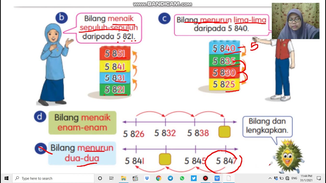 DARJAH 3 POLA NOMBOR DAN ANGGARAN (USTAZAH AKMA) - YouTube