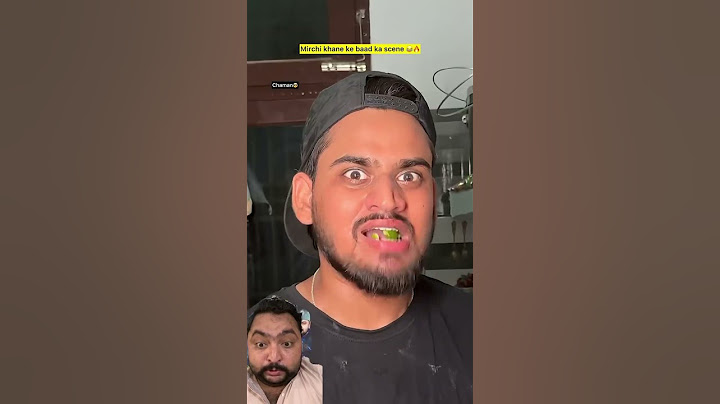 Mirchi Khane K Bad #comedy #funny #food #indian #relatable #chaman #chotabhai