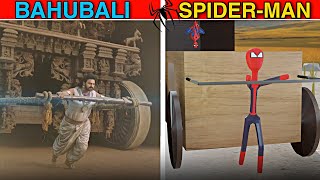Bahubali Vs Spiderman  3d Animation  Ezi Animate