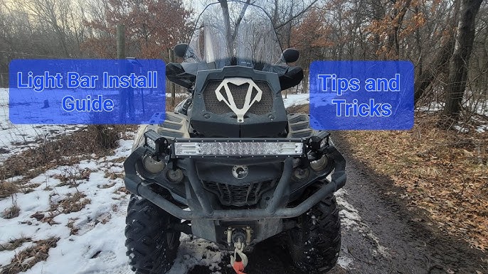 How to Install Light Bar on ATV: Step-by-Step Guide