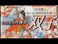 【3月後半🌸】双子座さんの運勢🌈これは凄い😳見えない存在の圧もすごい💦何も言わずに見てみて下さい‼