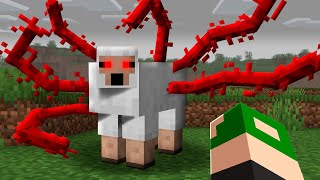 SURVIVING IN A WORLD INFESTED BY THE ALIEN PARASITE IN MINECRAFT!! screenshot 5