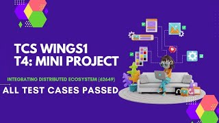 TCS WINGS1 T4: Mini Project- Integrating Distributed Ecosystem (62649) ALL TEST CASES PASSED WORKING