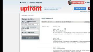 Upfront Magazine