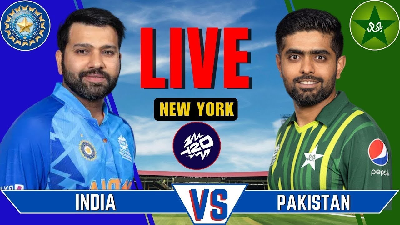 🔴Live India vs Pakistan, New York Live Scores & Commentary IND Vs