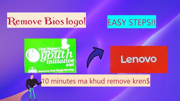 How to Remove custom BIOS Logo on Lenovo ThinkBook | Easy Method Step-by-Step Tutorial