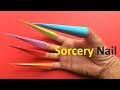 How To Make a Paper Sorcery Nail | Origami Beautiful and Easy Paper Sorcery Nail