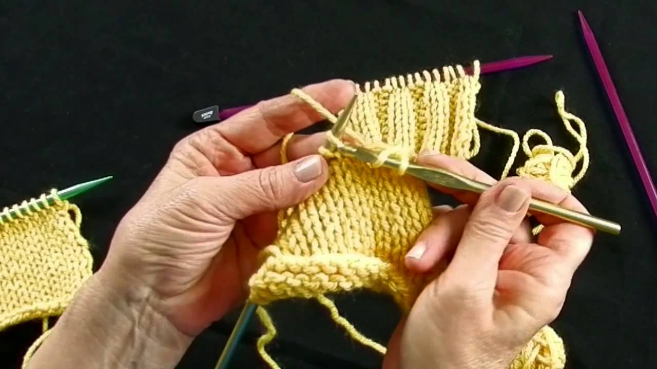 Learn Four Ways of Binding Off with Red Heart