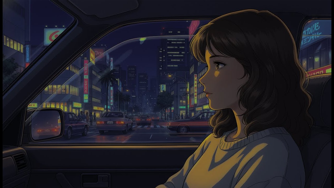 Smooth Night City Pop BGM for Calm Moments