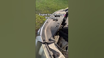 Ignore the rusty battery tray 😭 #shorts #car #detailing