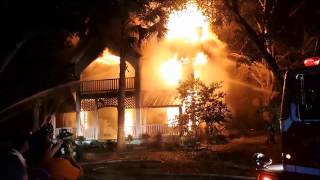 Clermont Fire Dept providing assistance to Minneola Fire Dept