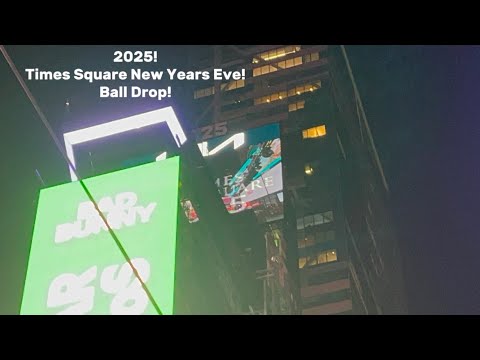 Elinor and Friends Visit At Times Square New Year’s Eve Ball Drop 2025 ...