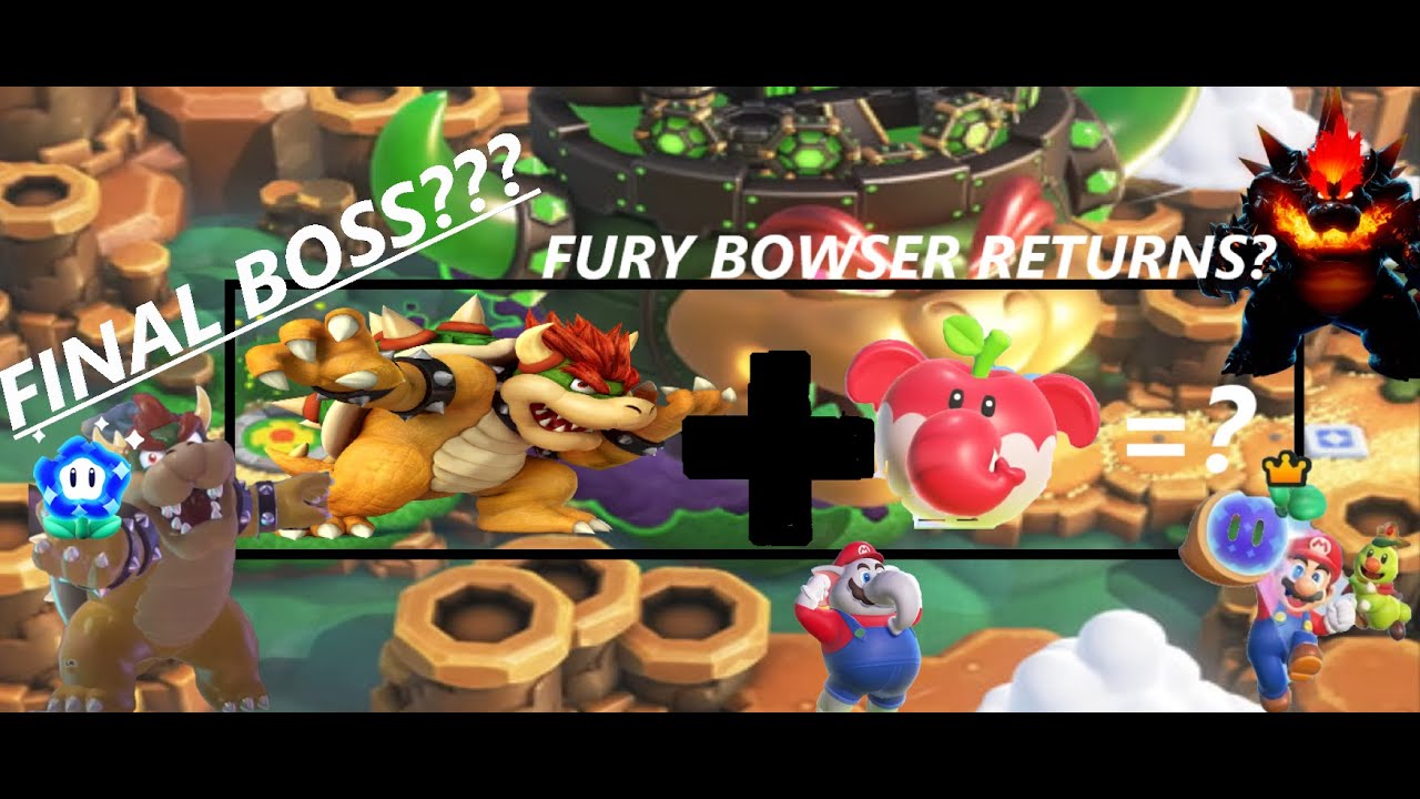 THIS will be THE FINAL BOSS of SUPER MARIO BROS WONDER???!! Finale Speculation and Discussion THIS will be THE FINAL BOSS of SUPER MARIO BROS WONDER???!! Finale Speculation and Discussion