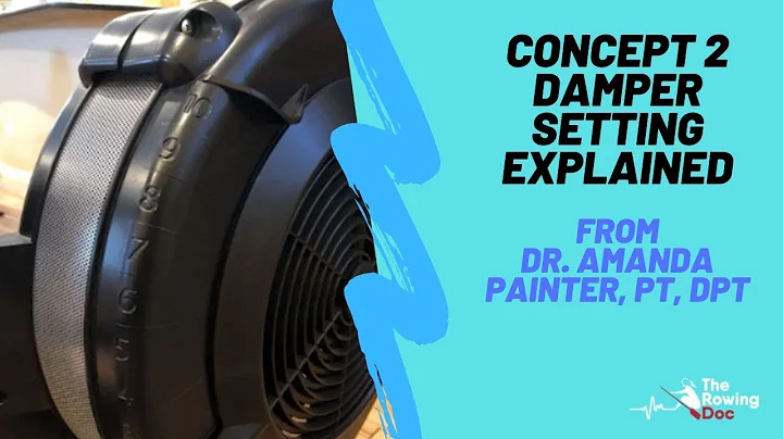 Concept 2 Indoor Rowing Machine Damper Setting SIMPLY explained