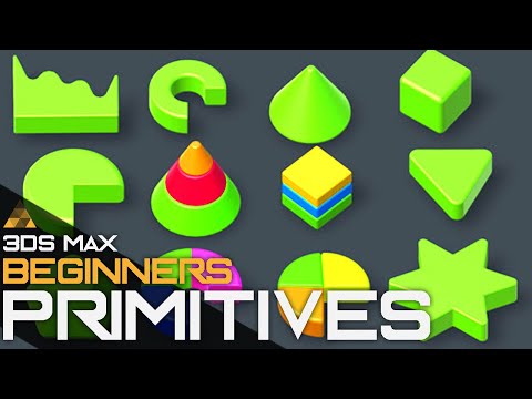 3D Primitives in 3Ds Max - Beginner to Pro 3D Artist Part 4