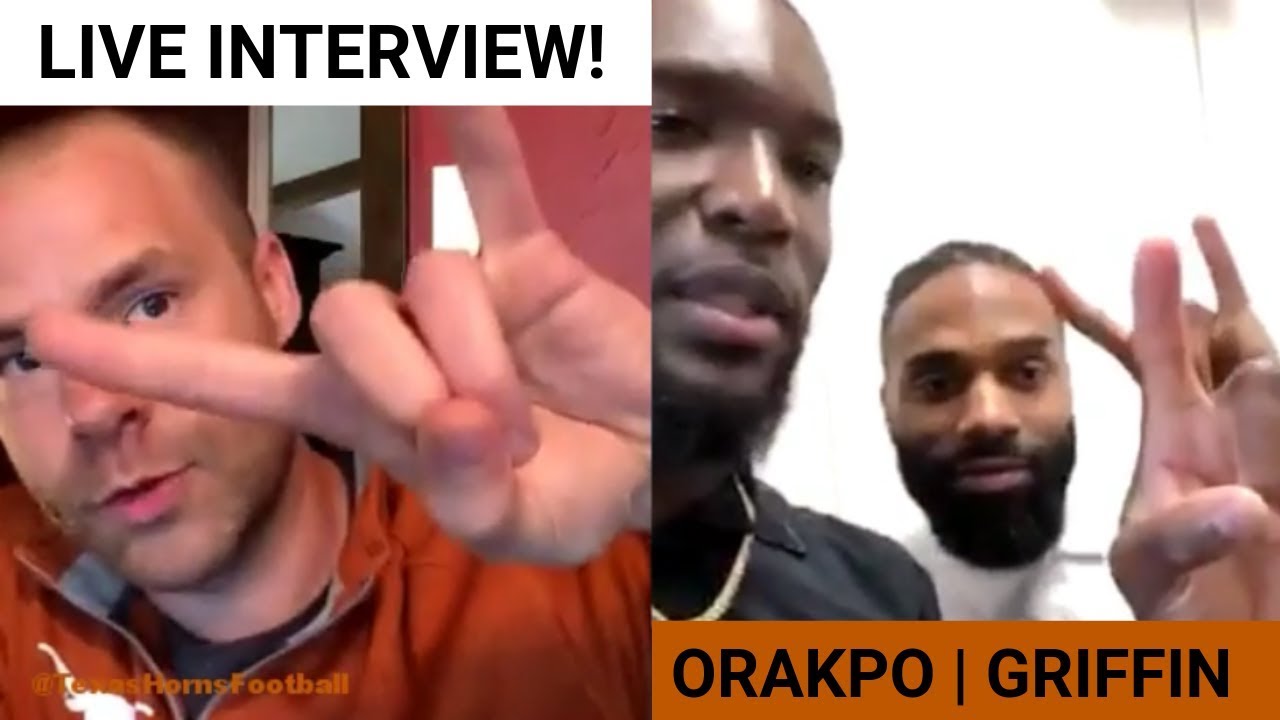 Longhorns Legends Brian Orakpo & Michael Griffin INTERVIEW! GiGi's Cupcakes