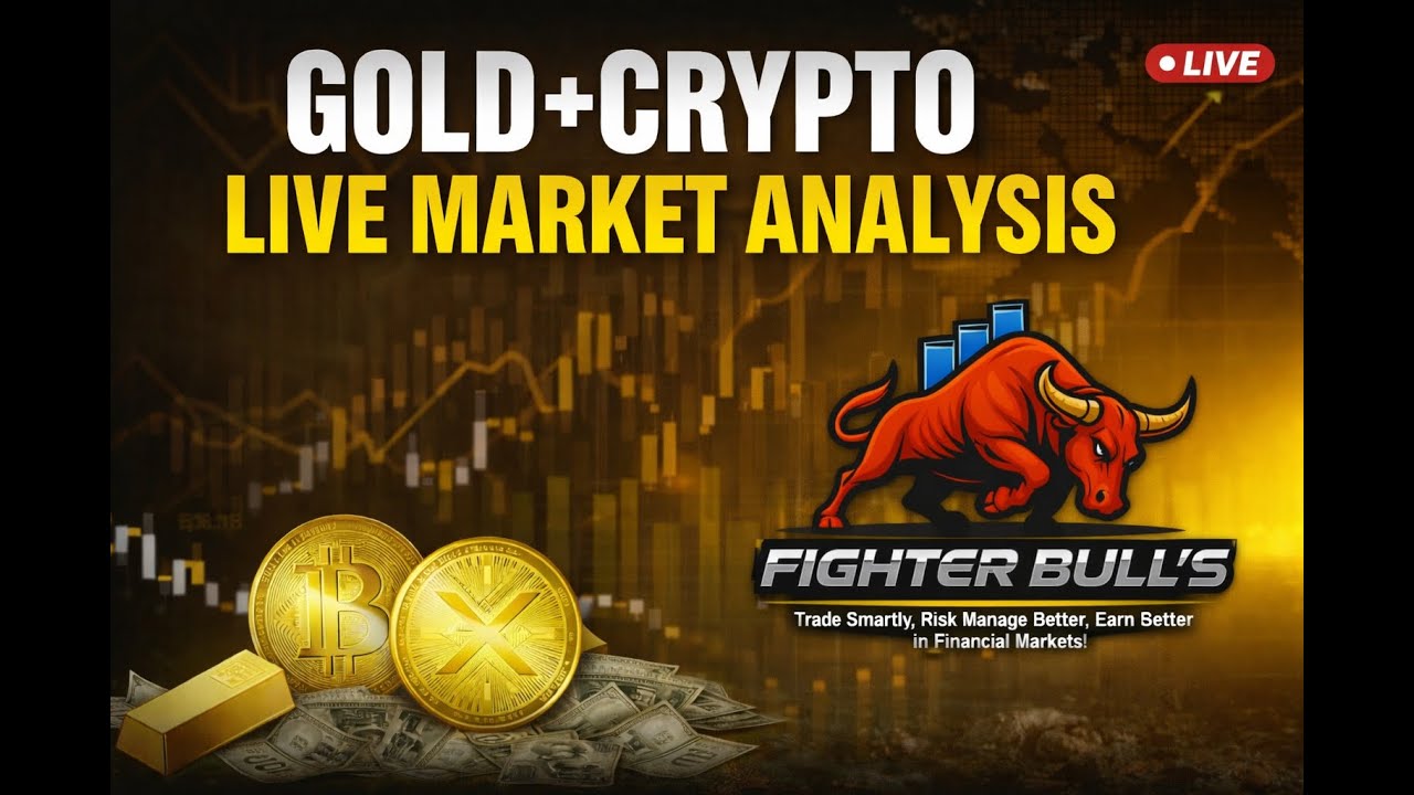 15 Jan | Live Market Analysis for Gold and Crypto | US Session