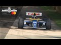 Damon hill drives screaming 1993 williams fw15 at goodwood
