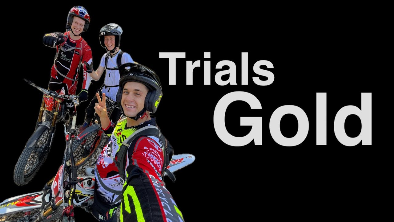 TRIALS GOLD - Some boys riding bikes!