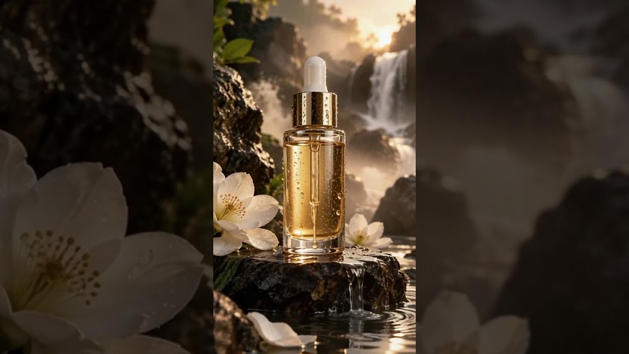 Botanical Luxury | Cinematic Product Concept | Kurve Studio #Shorts