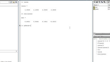 bf   Matlab Essential Skills   Sect 31   Applying Math Functions to Elements of a Vector