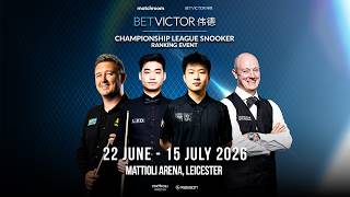 WATCH LIVE | 2026 BetVictor Championship League Snooker | Table One screenshot 5