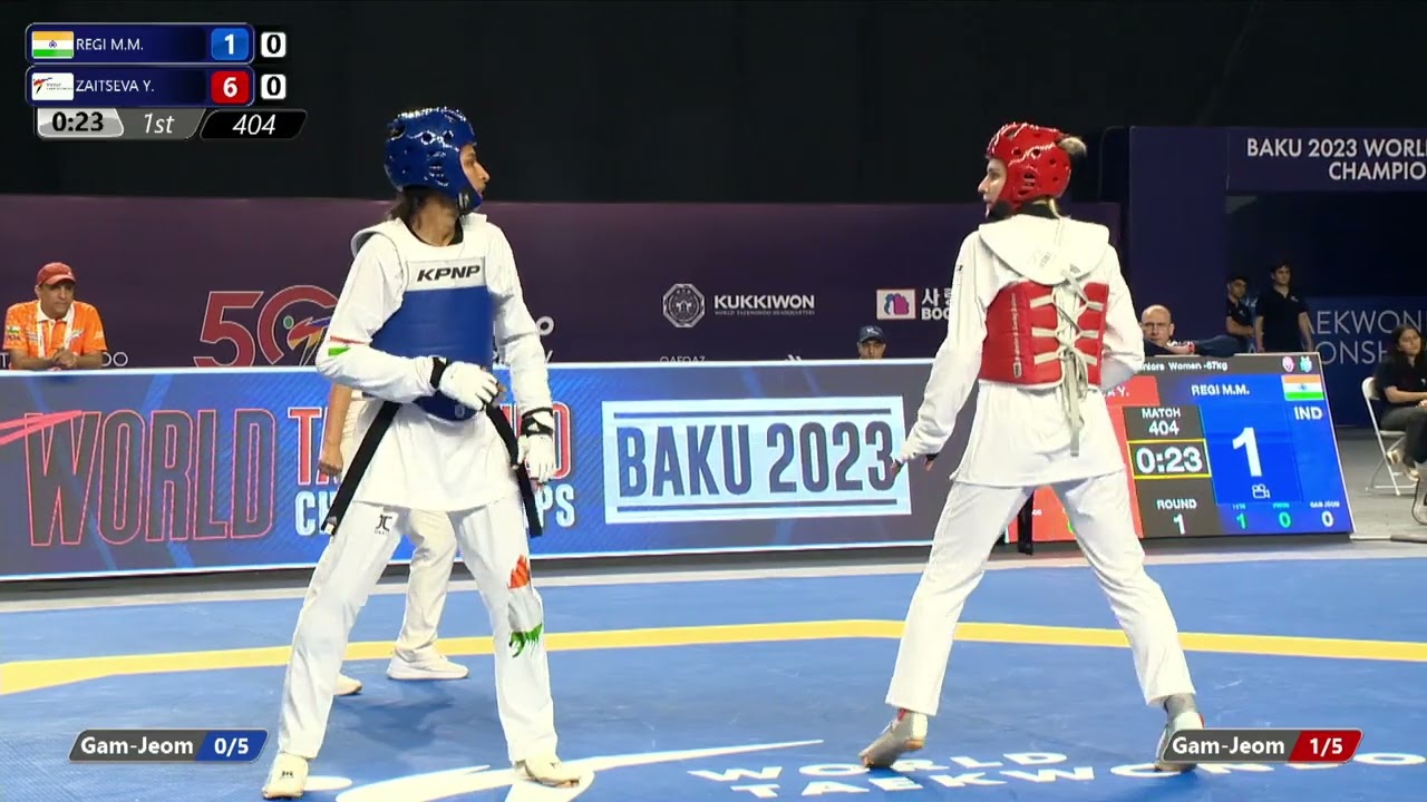 404 R64 Women  67kg IND REGI M M  AIN ZAITSEVA Y