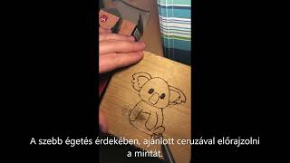 Parkside Pbmk 30 A1 Pirográf Toll Teszt Pyrography Pen Test