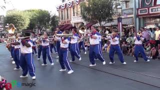 Pre Parade - Tower Of Power Tribute - 2014 Disneyland All-American College Band
