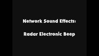 Network Sfx Radar Electronic Beep