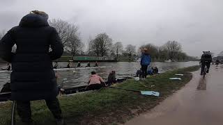 Lent Bumps 2022 - Clare Hall Boat Club men's crew, day 2