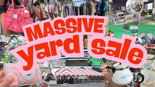 I WENT TO THE WORLDS LONGEST YARDSALE | 690 MILES | DAY ONE